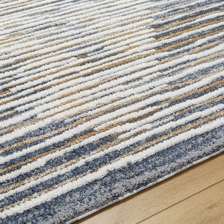 Kylar Contemporary Style Gray And Beige Rug