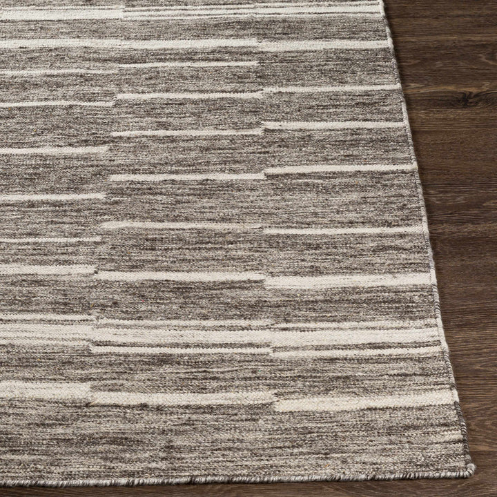 Swavesey Modern Style Brown And Ivory Hand Woven Area Rug