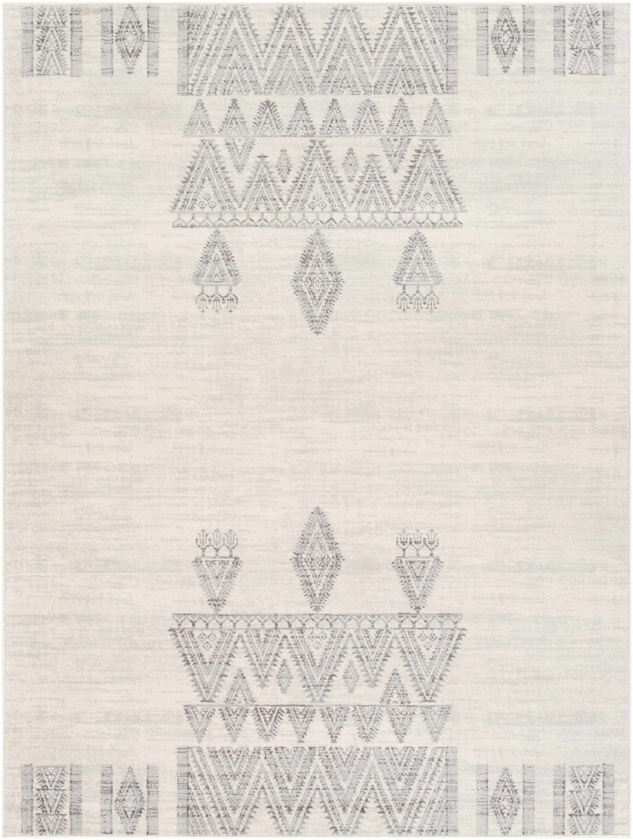 Swindon Traditional Style Ivory And Gray Area Rug - The Rug Decor
