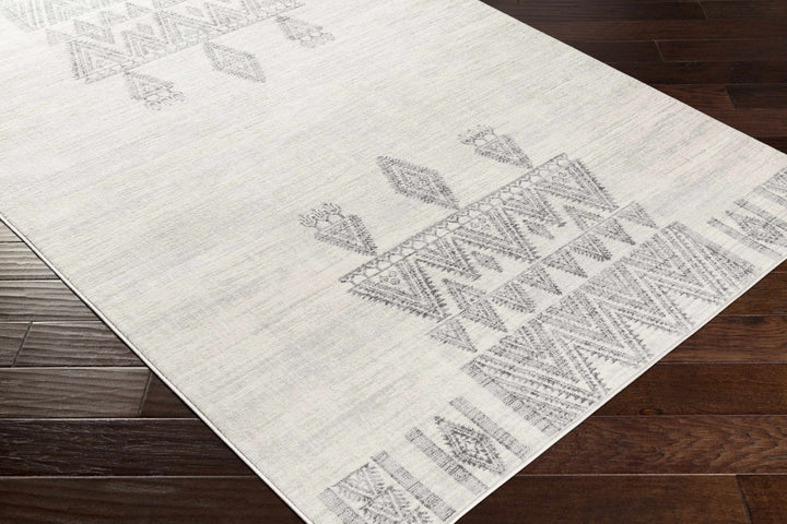 Swindon Traditional Style Ivory And Gray Area Rug - The Rug Decor
