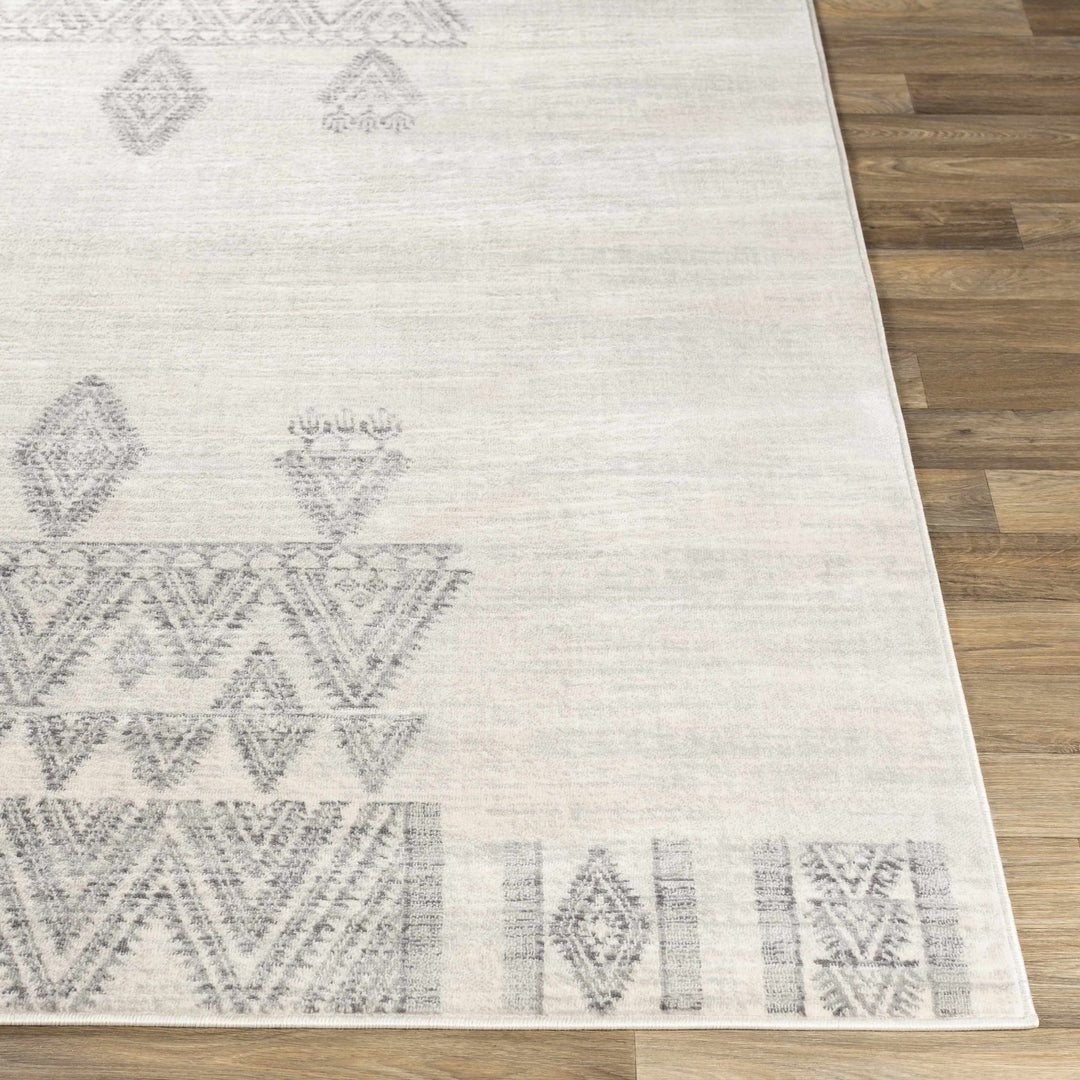 Swindon Traditional Style Ivory And Gray Area Rug - The Rug Decor