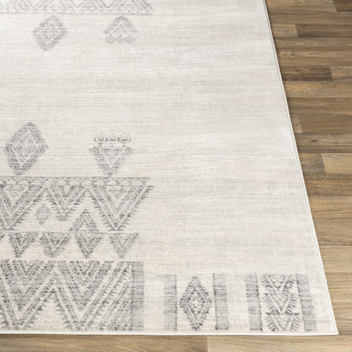 Swindon Traditional Style Ivory And Gray Area Rug - The Rug Decor