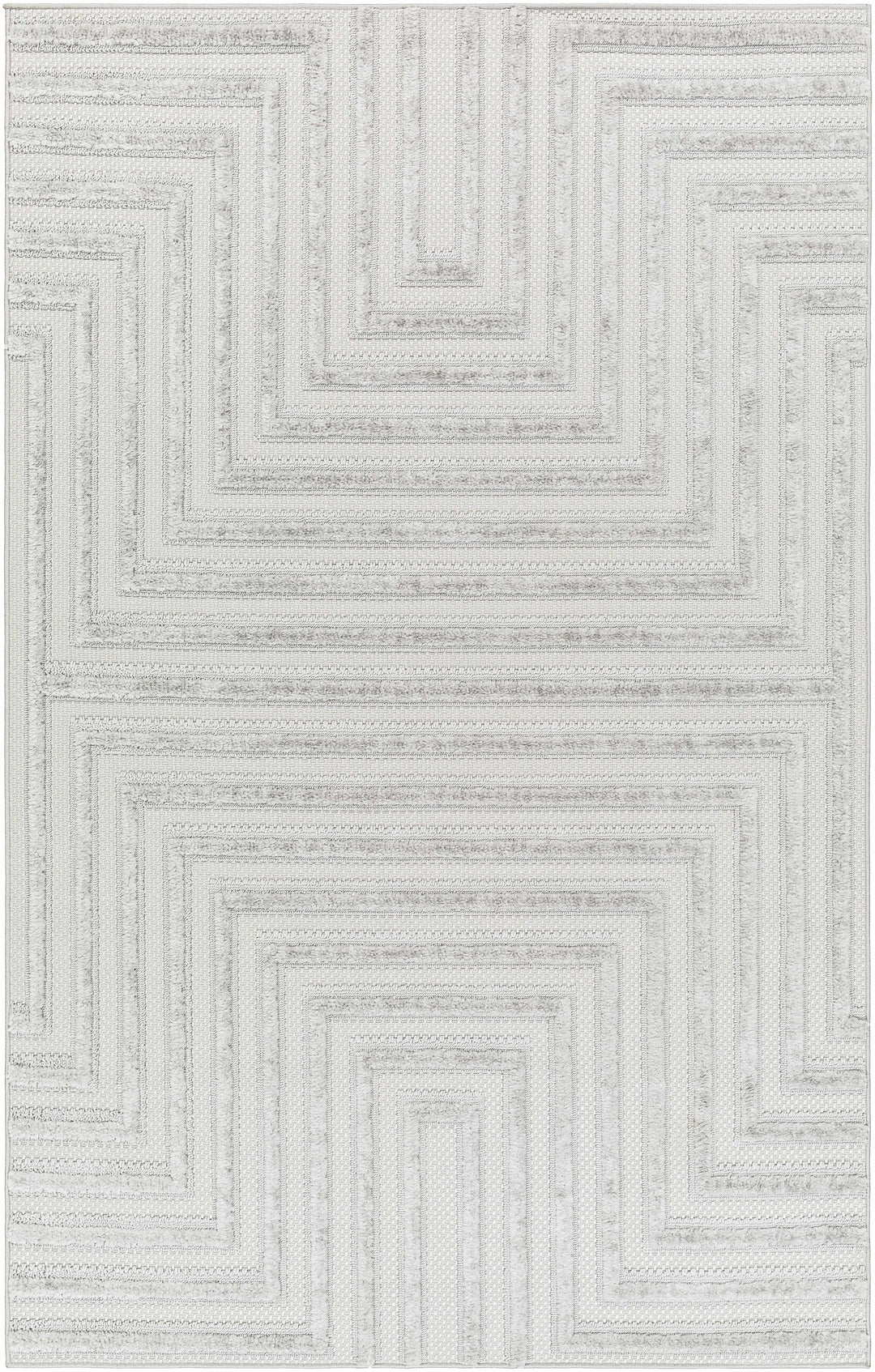 Cadee Gray Contemporary Style Outdoor Area Rug