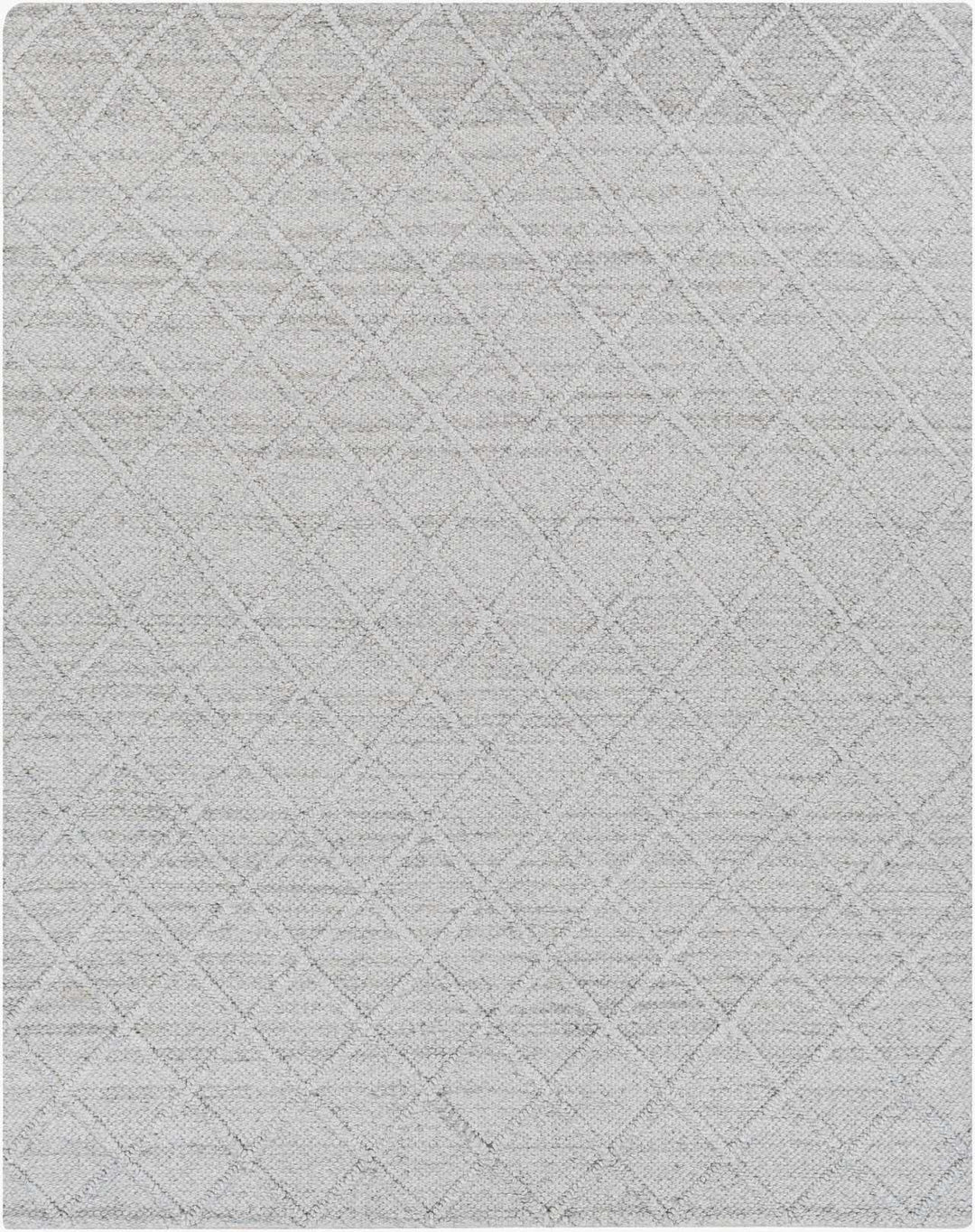 Syosset Gray Modern Style Hand Woven Wool Area Rug - The Rug Decor