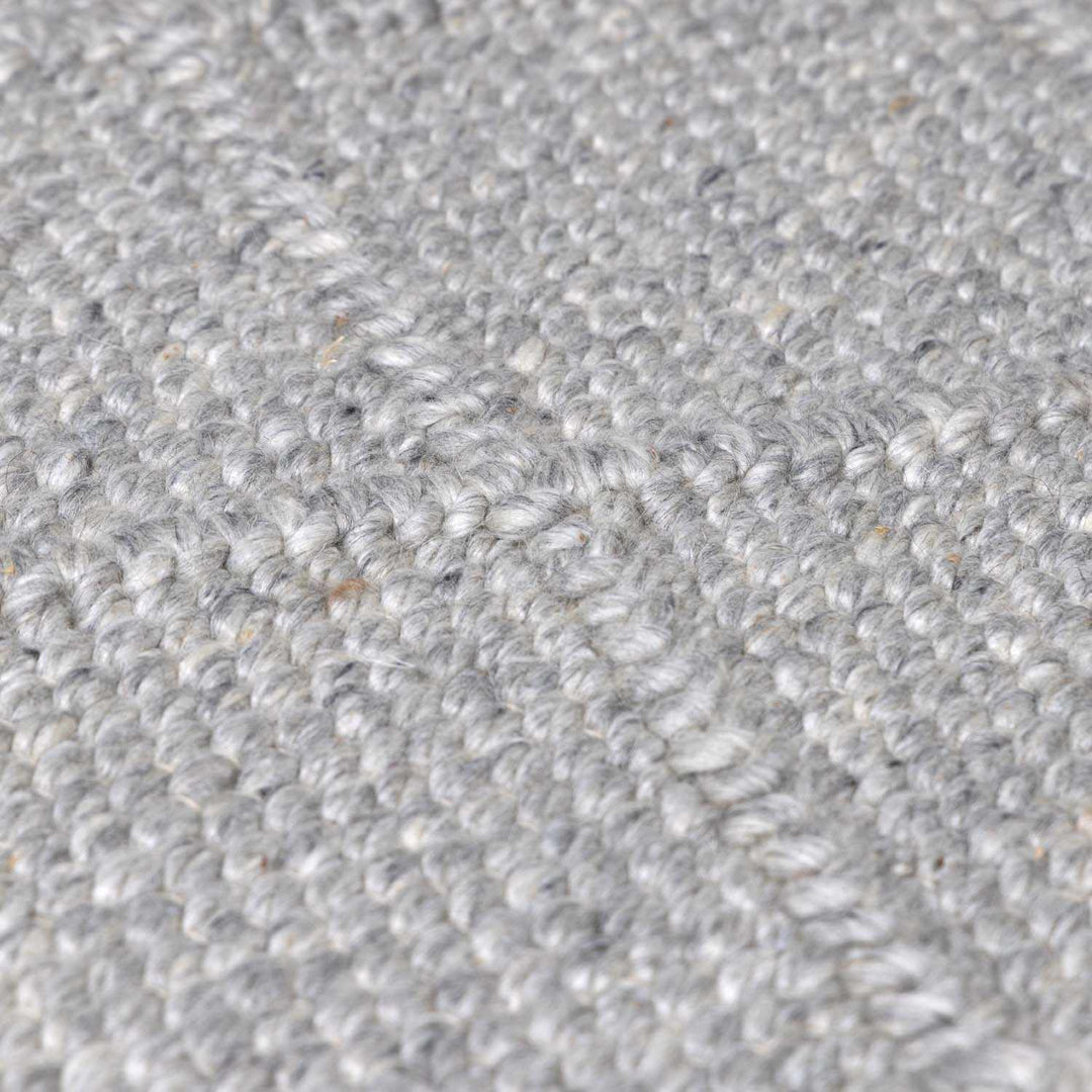 Syosset Gray Modern Style Hand Woven Wool Area Rug - The Rug Decor