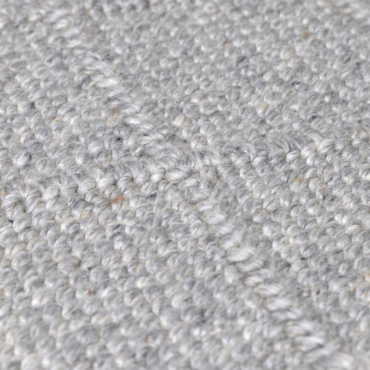 Syosset Gray Modern Style Hand Woven Wool Area Rug - The Rug Decor
