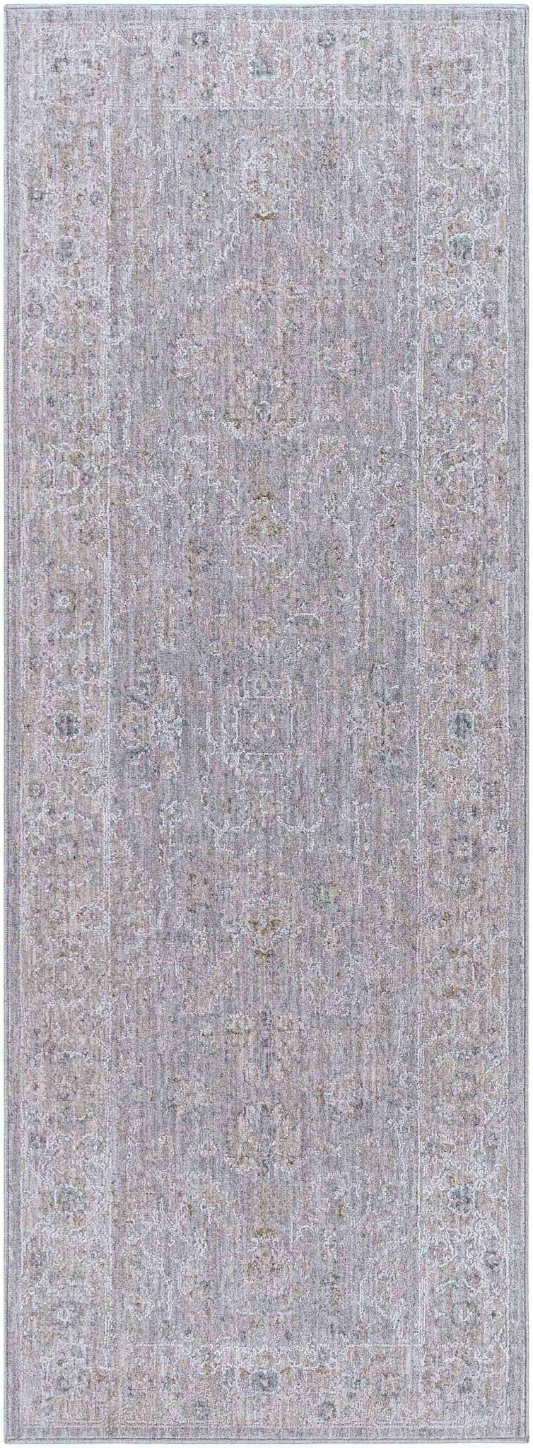 Tahmoor Traditional washed out Style Gray Rug - The Rug Decor