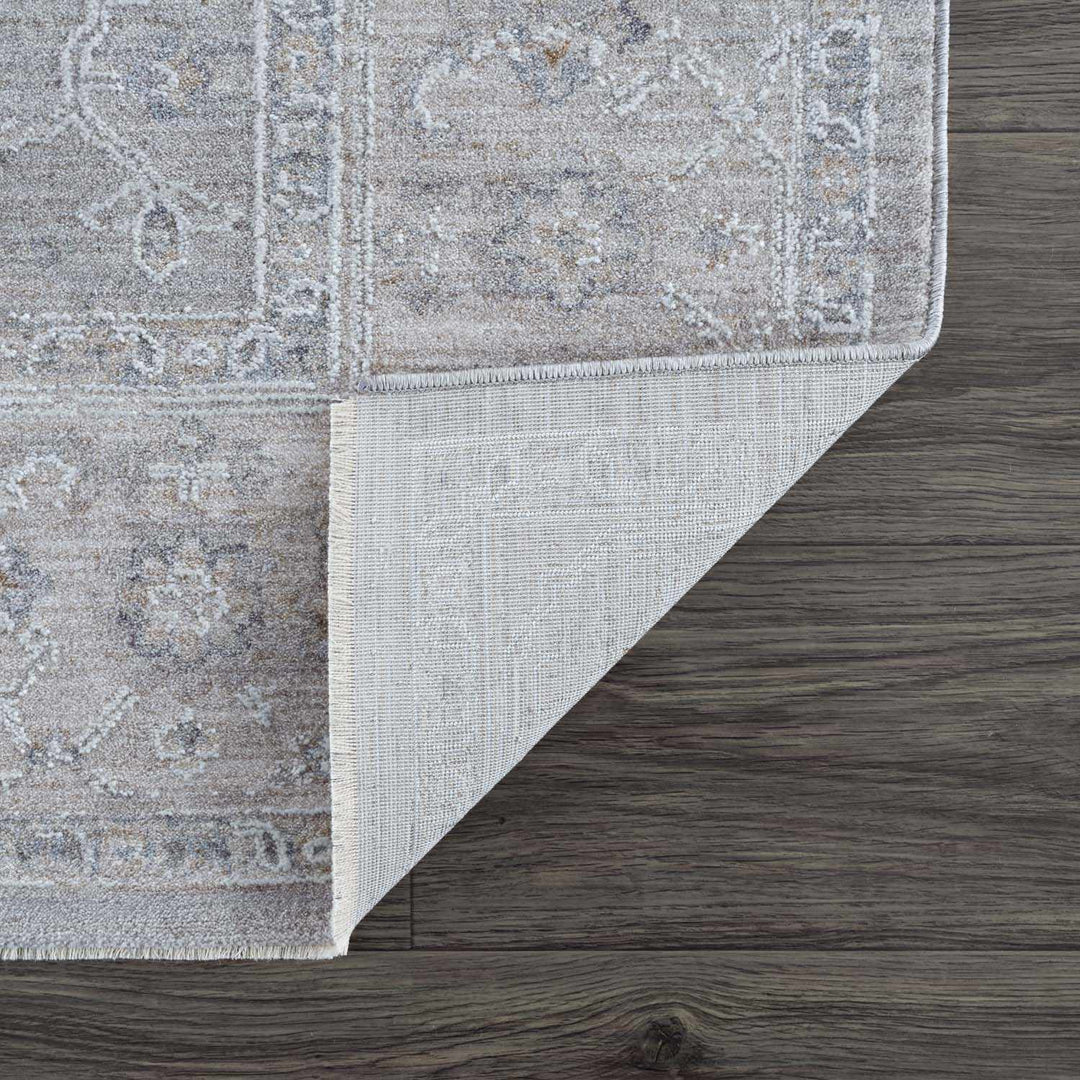 Tahmoor Traditional washed out Style Gray Rug - The Rug Decor