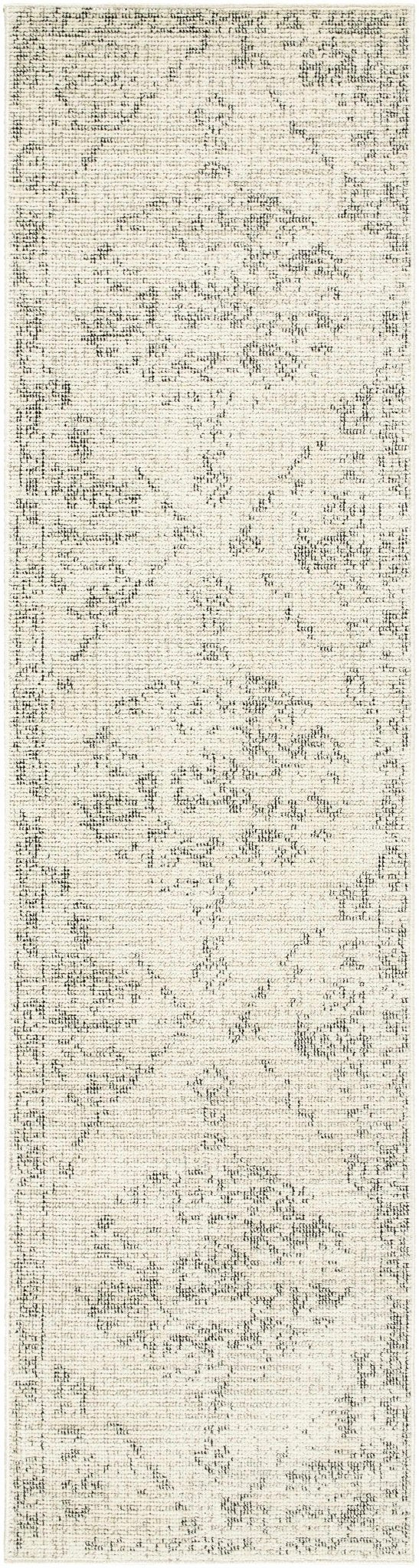 Tait Contemporary Ivory And Black Area Rug - The Rug Decor