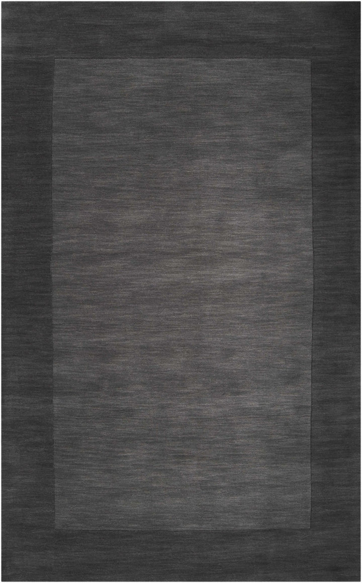 Talmage Charcoal Modern Solid Design Hand Loom Area Rug - The Rug Decor