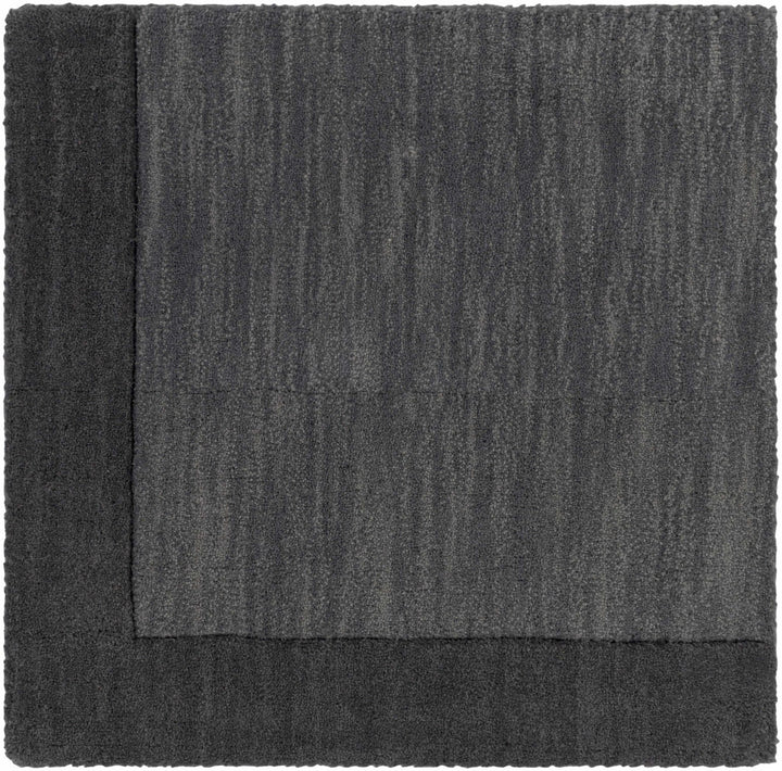 Talmage Charcoal Modern Solid Design Hand Loom Area Rug - The Rug Decor