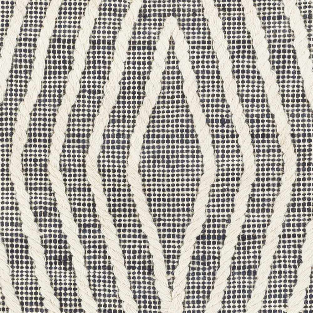 Tamayong Contemporary Gray And Ivory Jute & Wool Rug - The Rug Decor