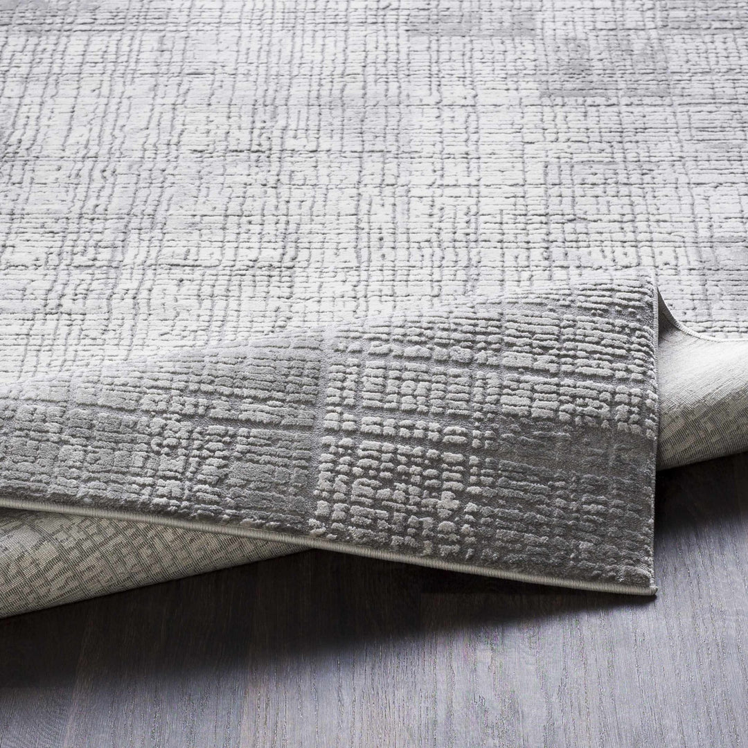 Tamworth Modern Abstract Design Charcoal Area Rug - The Rug Decor