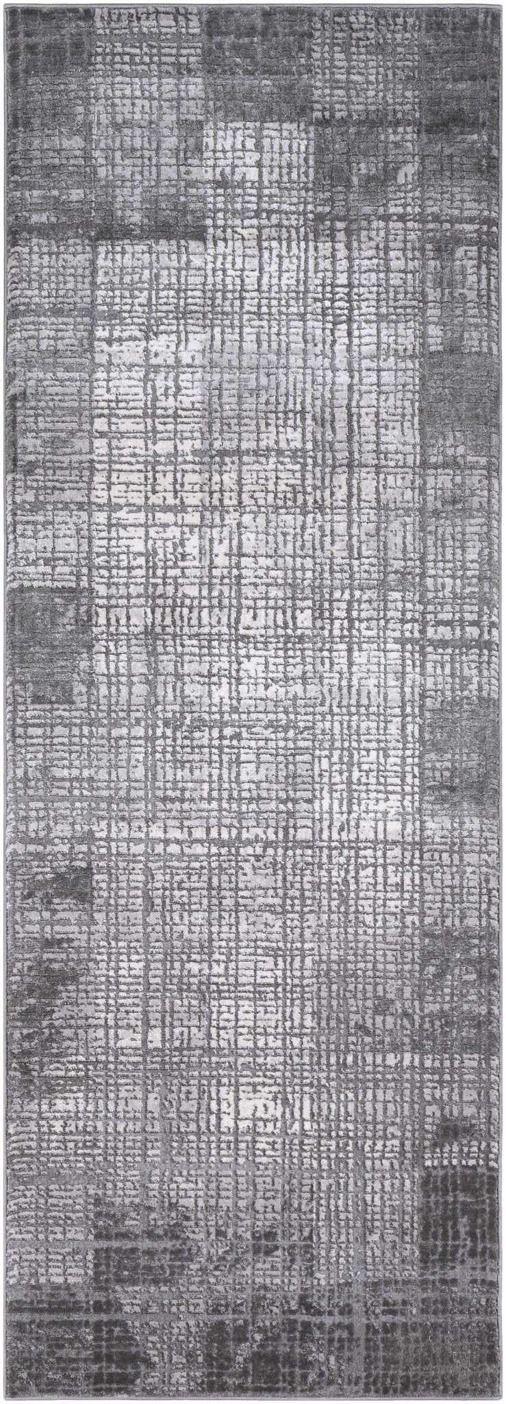 Tamworth Modern Abstract Design Charcoal Area Rug - The Rug Decor