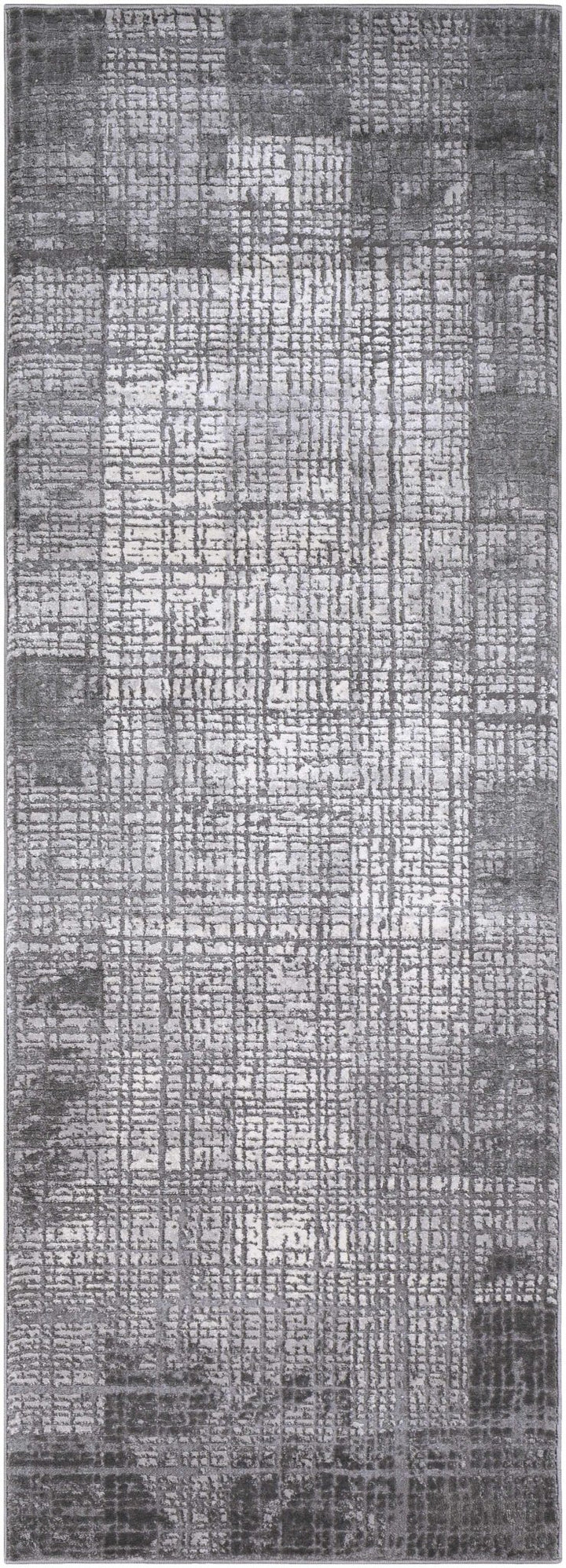 Tamworth Modern Abstract Design Charcoal Area Rug - The Rug Decor