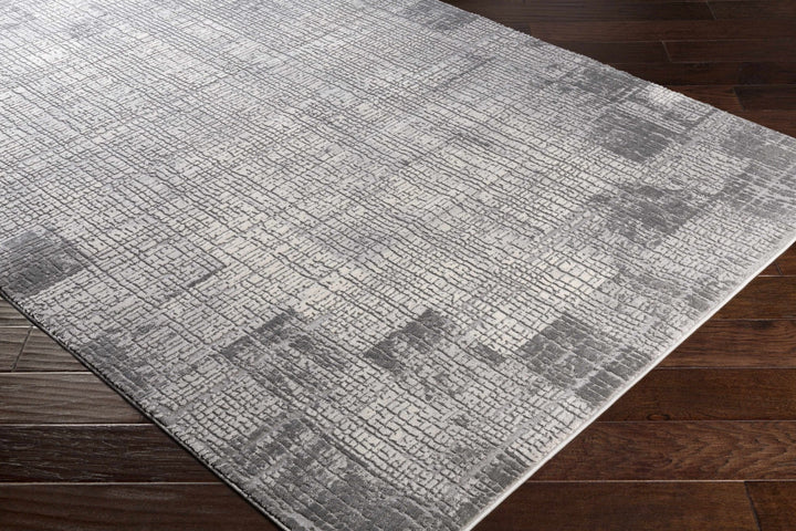 Tamworth Modern Abstract Design Charcoal Area Rug - The Rug Decor