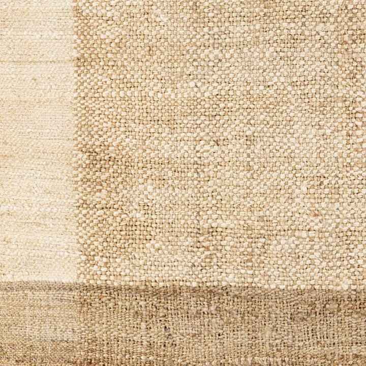 Tan And Brown Modern Style Hand Woven Jute Rug - The Rug Decor