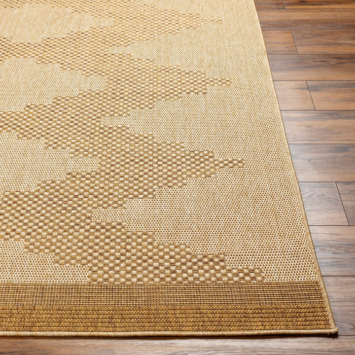 Tan And Brown Modern Style Jute Rug - The Rug Decor
