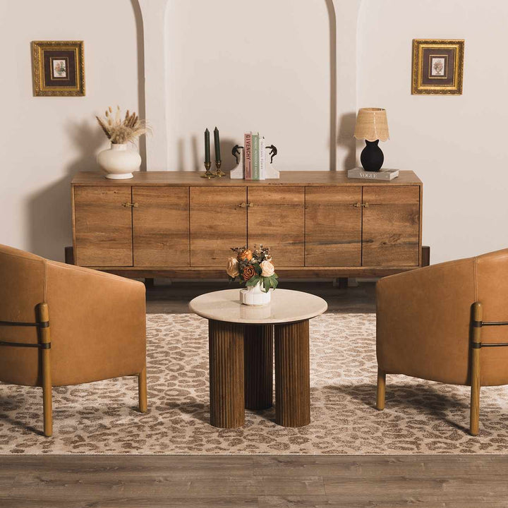 Tan Bonhill Leopard Print Area Rug - The Rug Decor