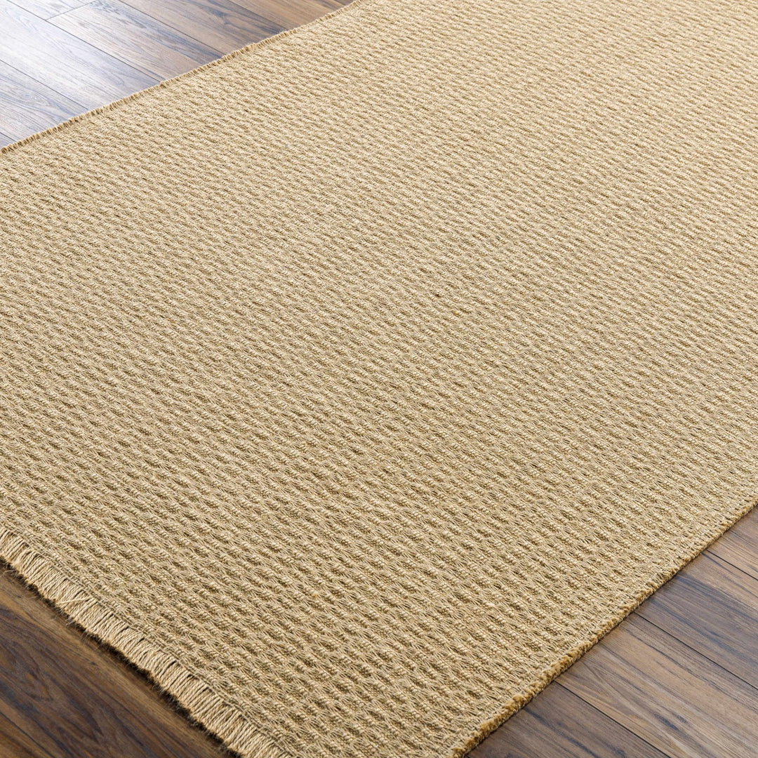 Tan coarse texture Multi size Jute Area Rug - The Rug Decor