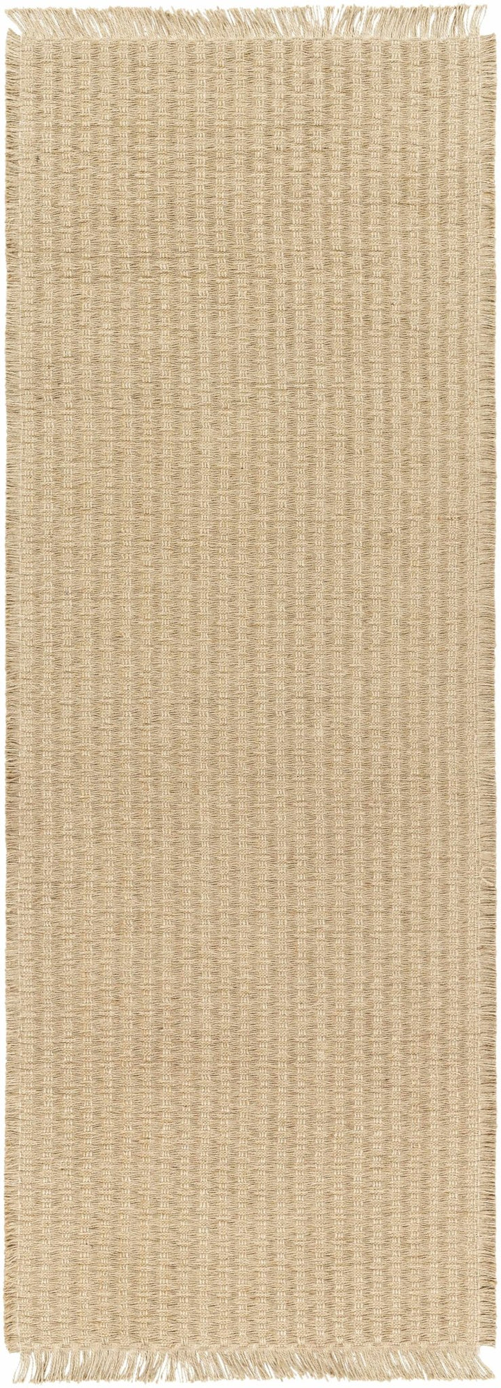 Tan coarse texture Multi size Jute Area Rug - The Rug Decor