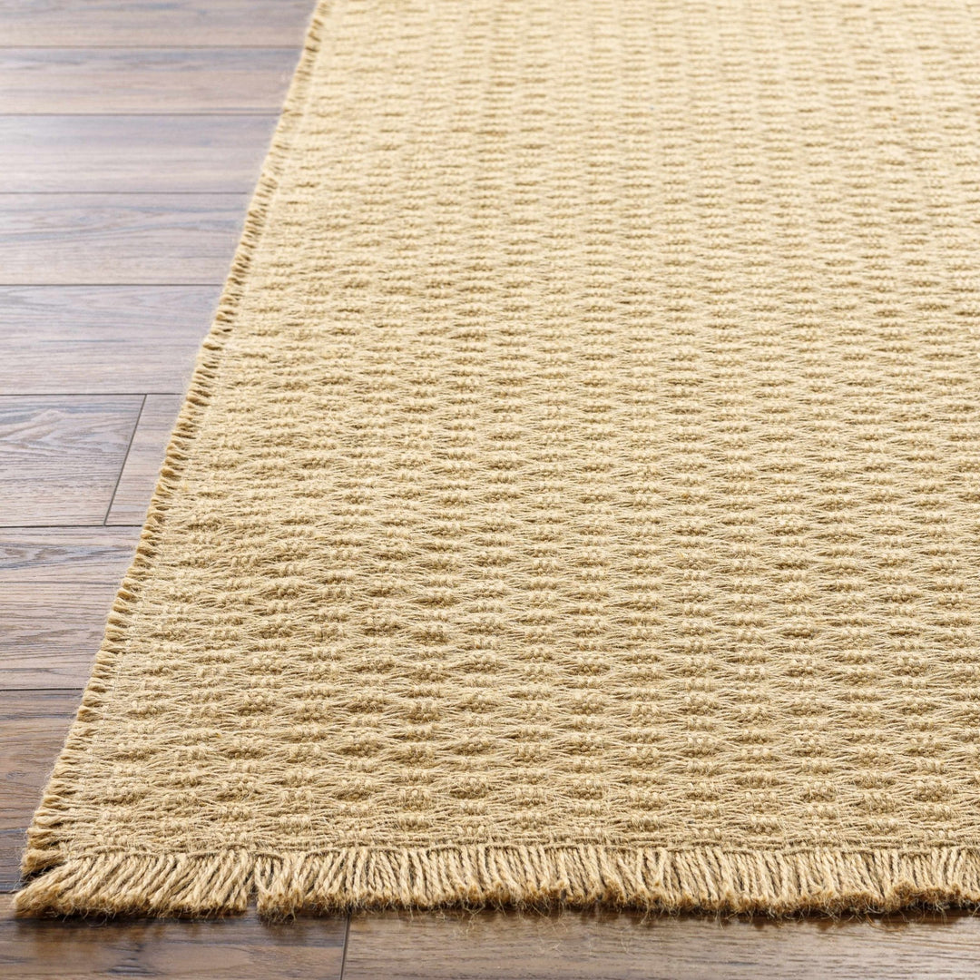 Tan coarse texture Multi size Jute Area Rug - The Rug Decor