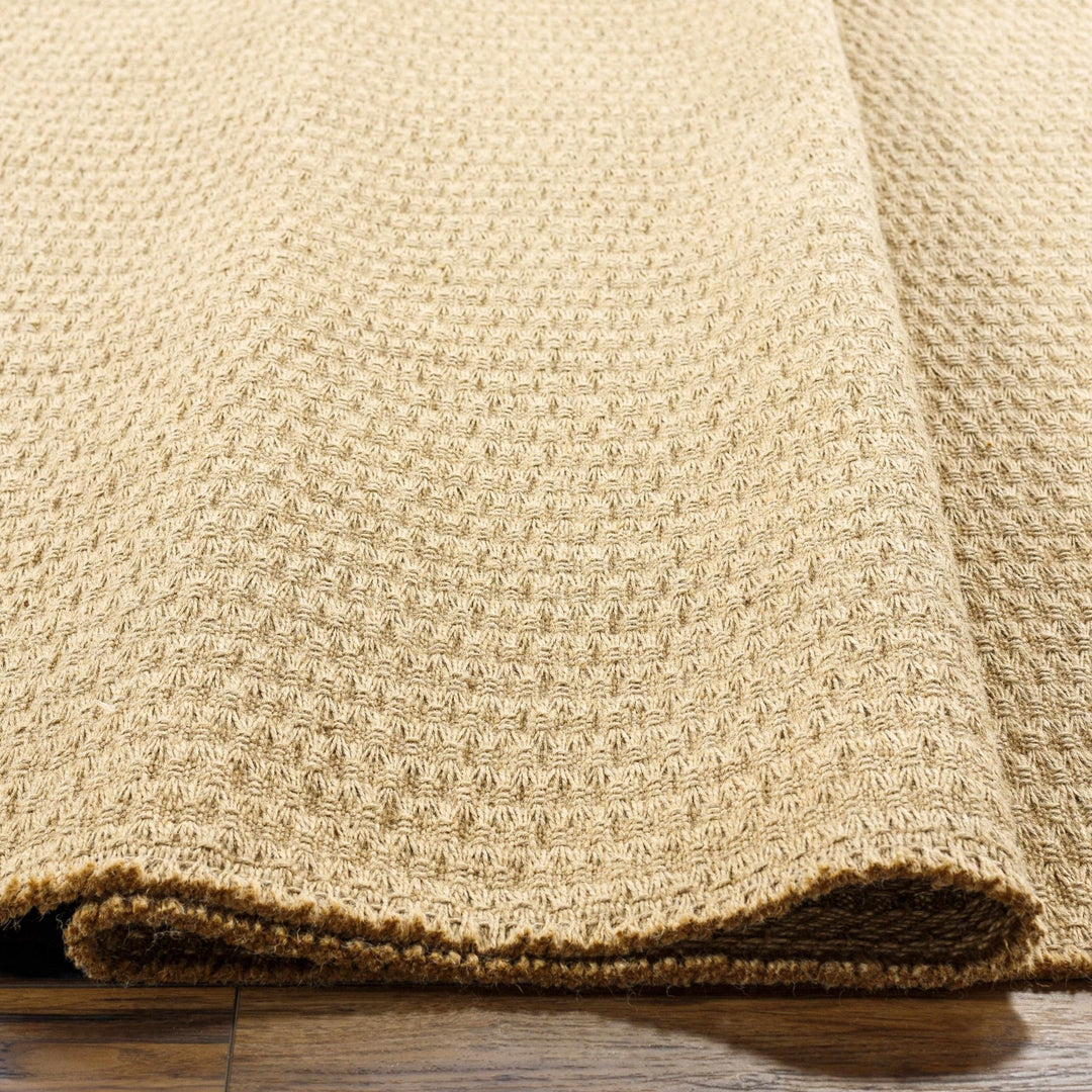 Tan coarse texture Multi size Jute Area Rug - The Rug Decor