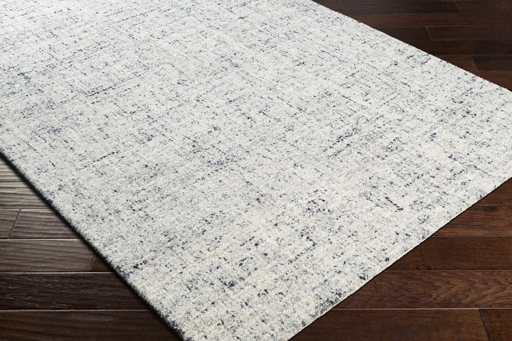 Tanana Modern Abstract Gray And Ivory Hand Tufted Wool Area Rug - The Rug Decor