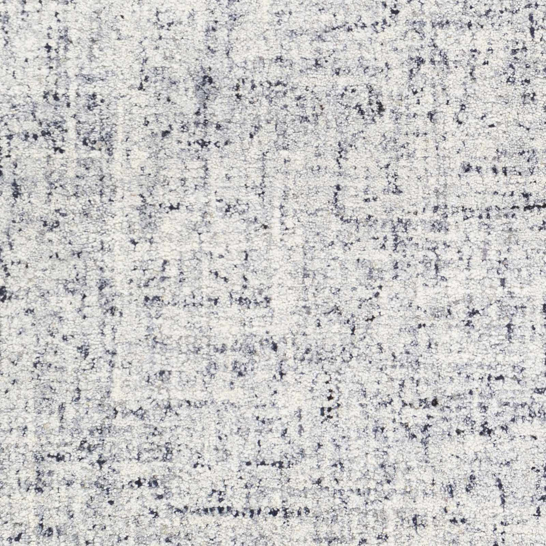 Tanana Modern Abstract Gray And Ivory Hand Tufted Wool Area Rug - The Rug Decor