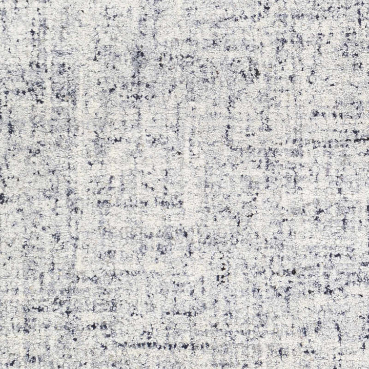 Tanana Modern Abstract Gray And Ivory Hand Tufted Wool Area Rug - The Rug Decor
