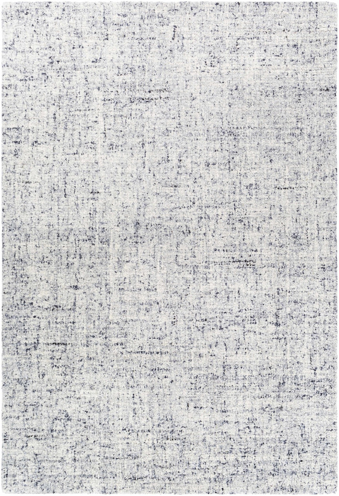 Tanana Modern Abstract Gray And Ivory Hand Tufted Wool Area Rug - The Rug Decor