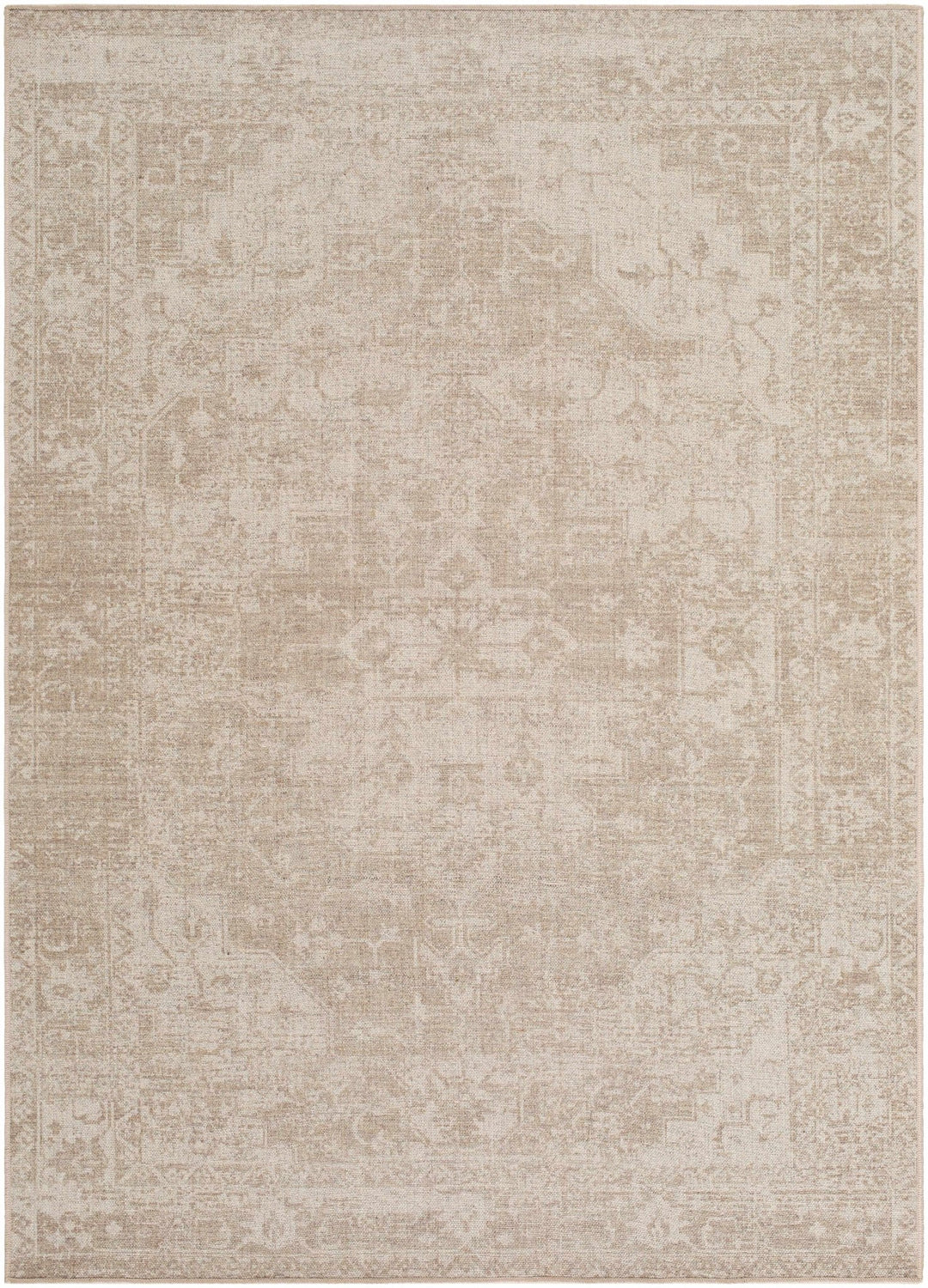 Tanko Traditional Transitional Beige Wool And Polyester Area Rug - The Rug Decor
