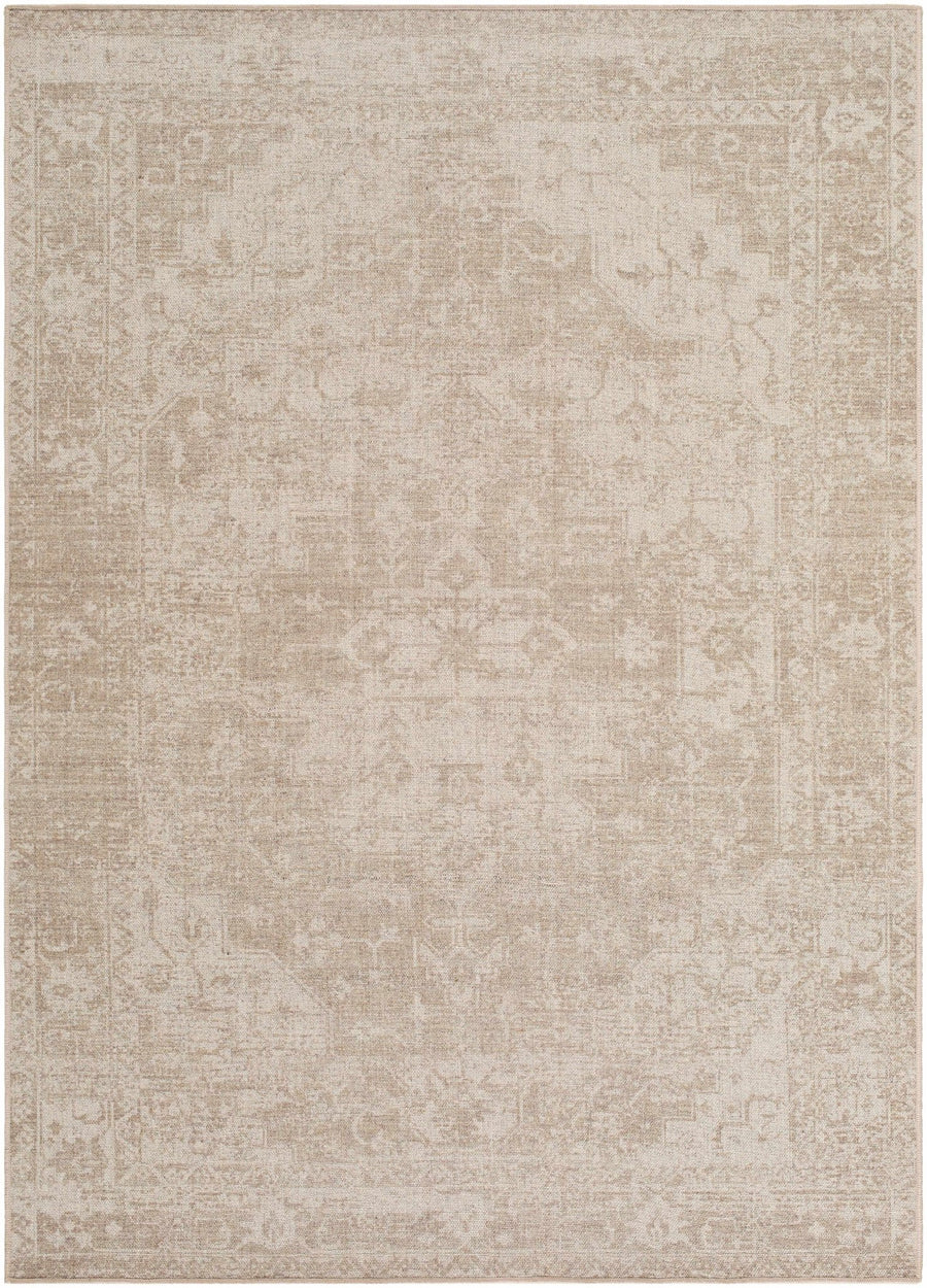 Tanko Traditional Transitional Beige Wool And Polyester Area Rug - The Rug Decor