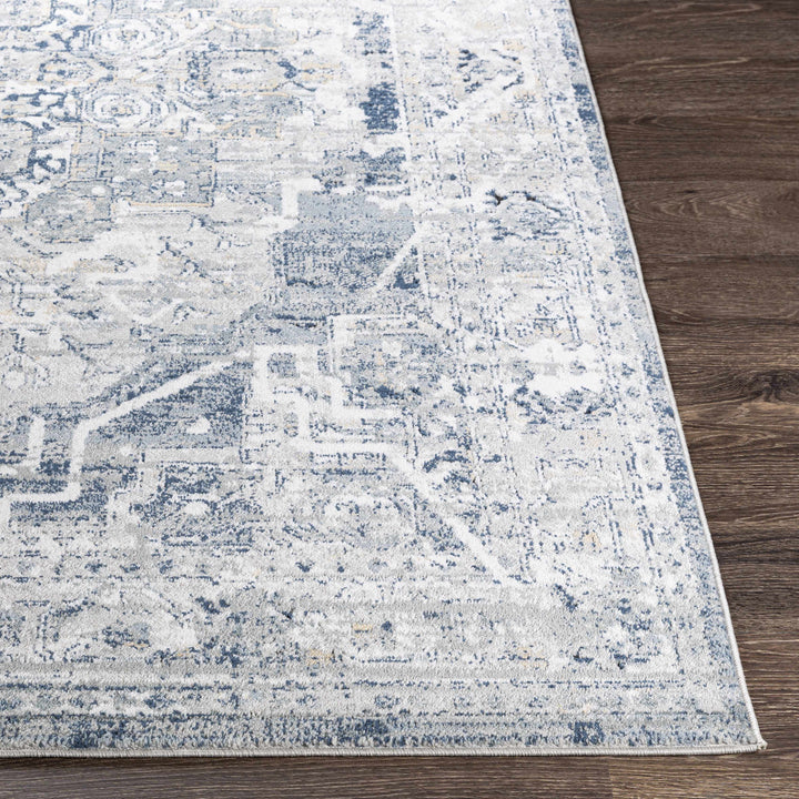 Tansley Blue And Gray Traditional Style Area Rug