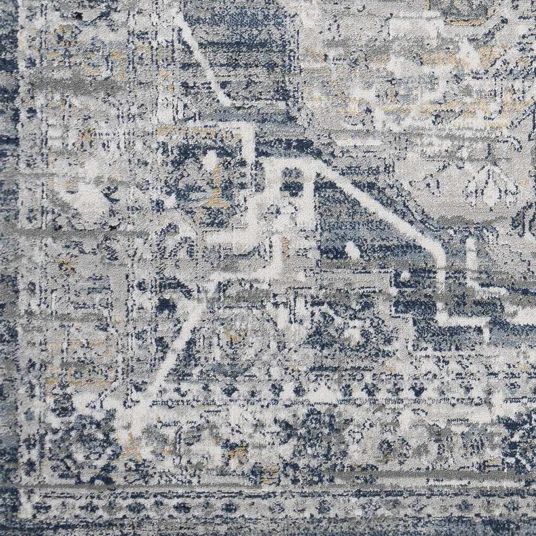Tansley Blue And Gray Traditional Style Area Rug