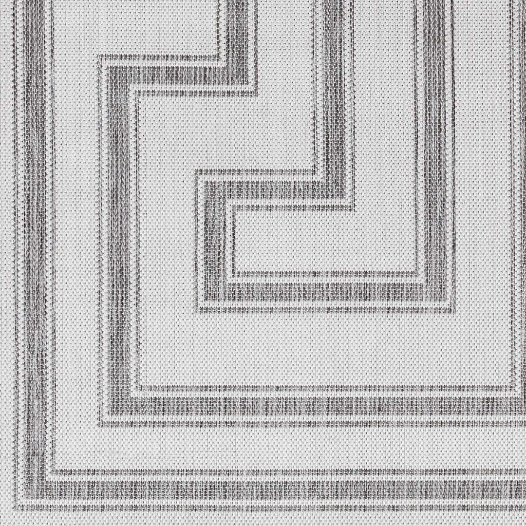 Taro Contemporary Ivory And Gray Area Rug - The Rug Decor