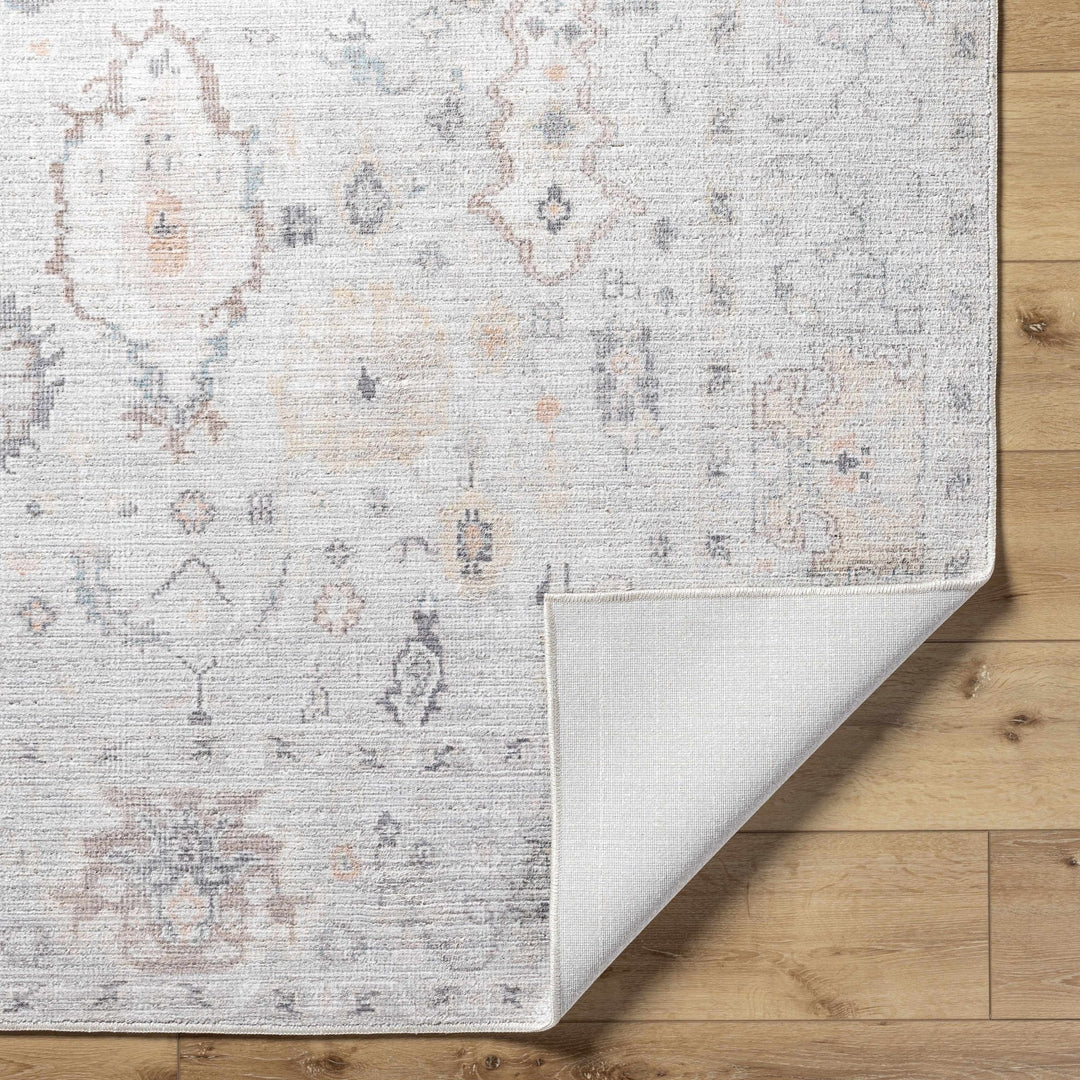 Taryn Traditional Style Ivory And Gray Area Rug - The Rug Decor