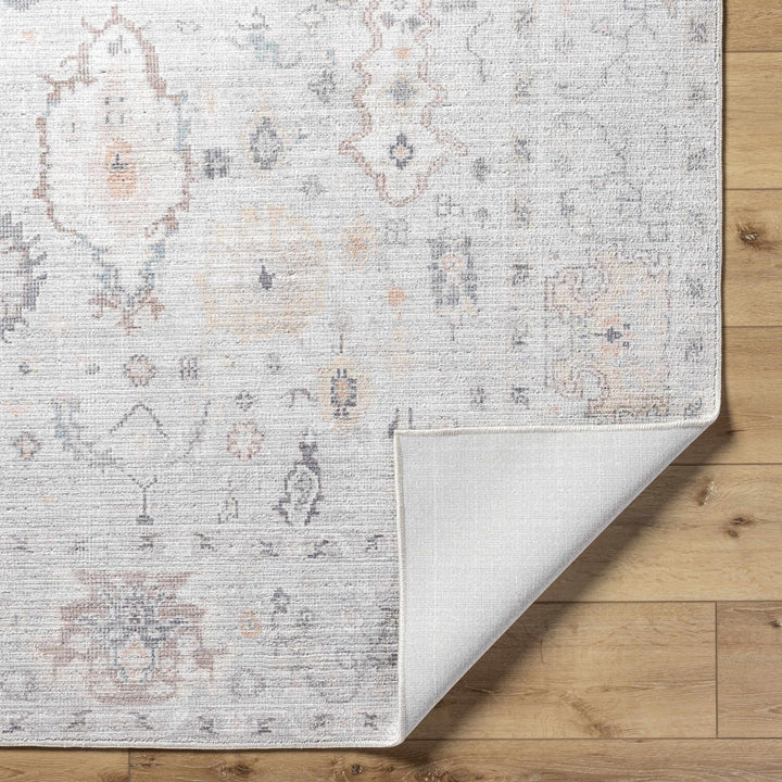 Taryn Traditional Style Ivory And Gray Area Rug - The Rug Decor