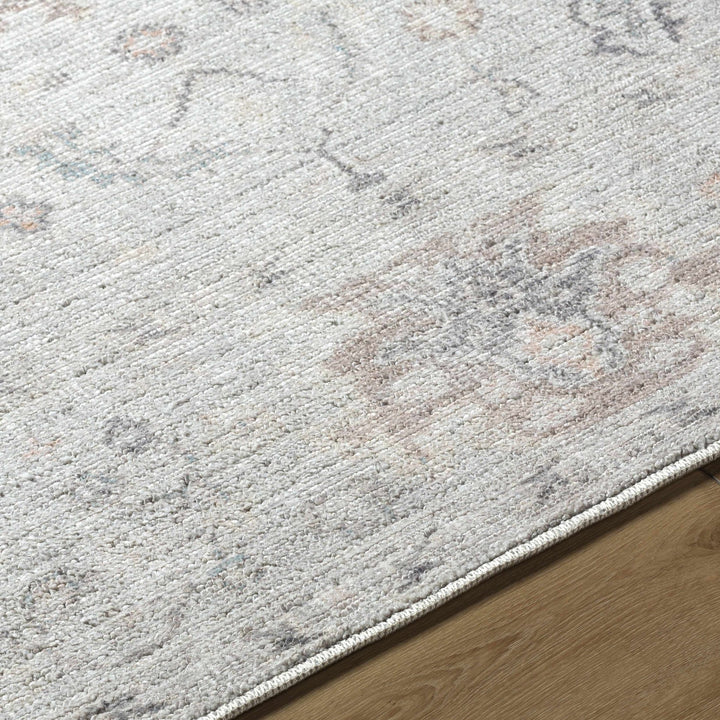 Taryn Traditional Style Ivory And Gray Area Rug - The Rug Decor
