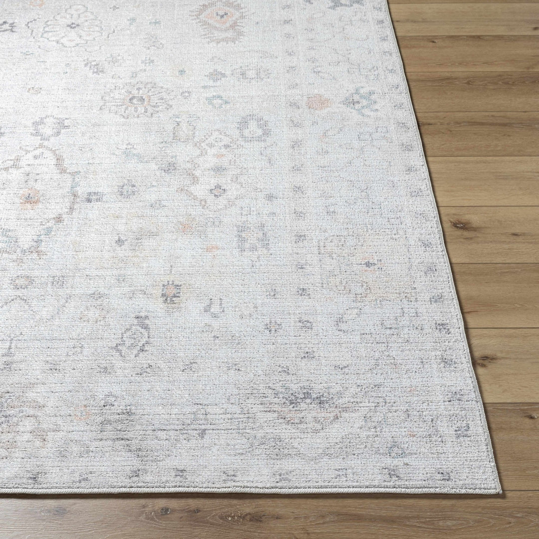 Taryn Traditional Style Ivory And Gray Area Rug - The Rug Decor