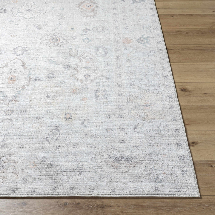 Taryn Traditional Style Ivory And Gray Area Rug - The Rug Decor