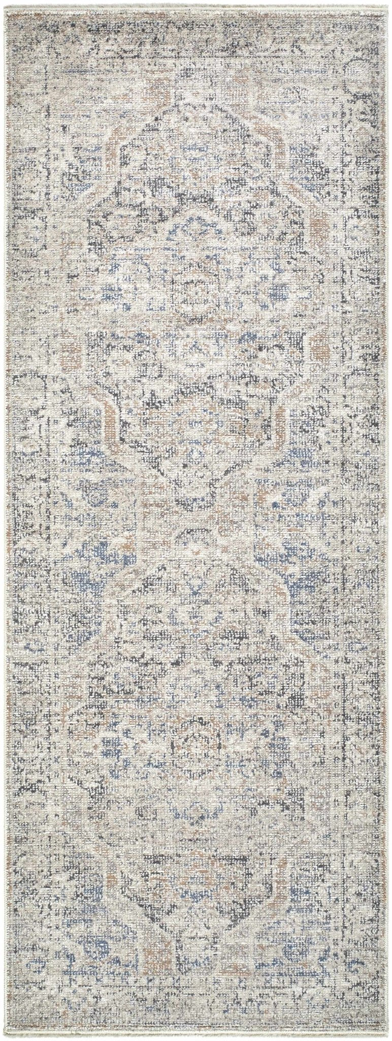 Tavon Traditional Style Beige And Gray Area Rug - The Rug Decor