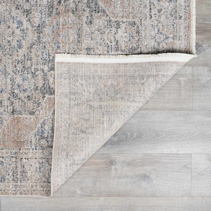 Tavon Traditional Style Beige And Gray Area Rug - The Rug Decor
