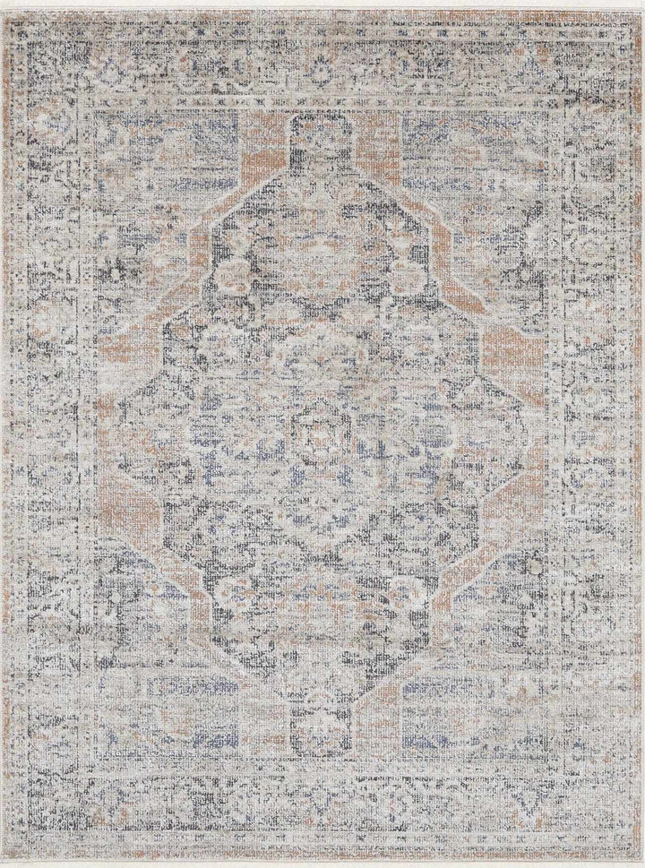 Tavon Traditional Style Beige And Gray Area Rug - The Rug Decor
