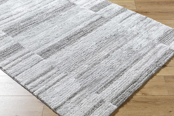 Tayla Bohemian Transitional Design Silver Shag Rug - The Rug Decor