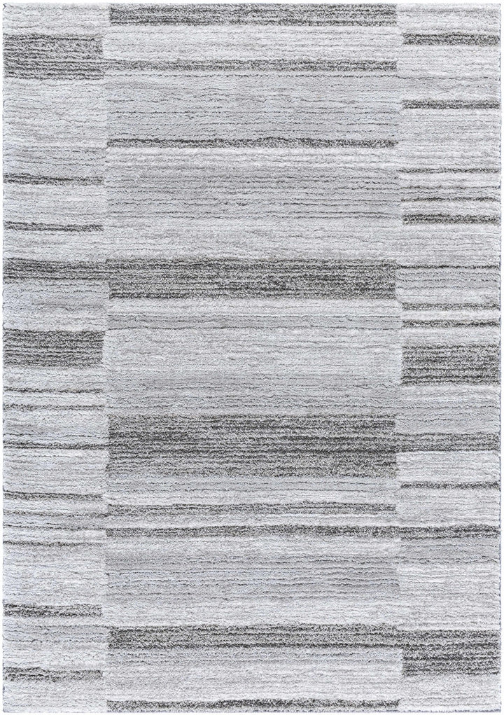 Tayla Bohemian Transitional Design Silver Shag Rug - The Rug Decor