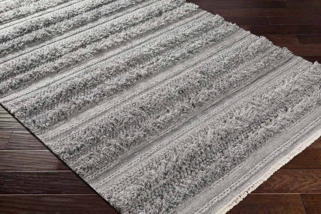 Teachey Hand Woven Gray Modern Style Area Rug - The Rug Decor