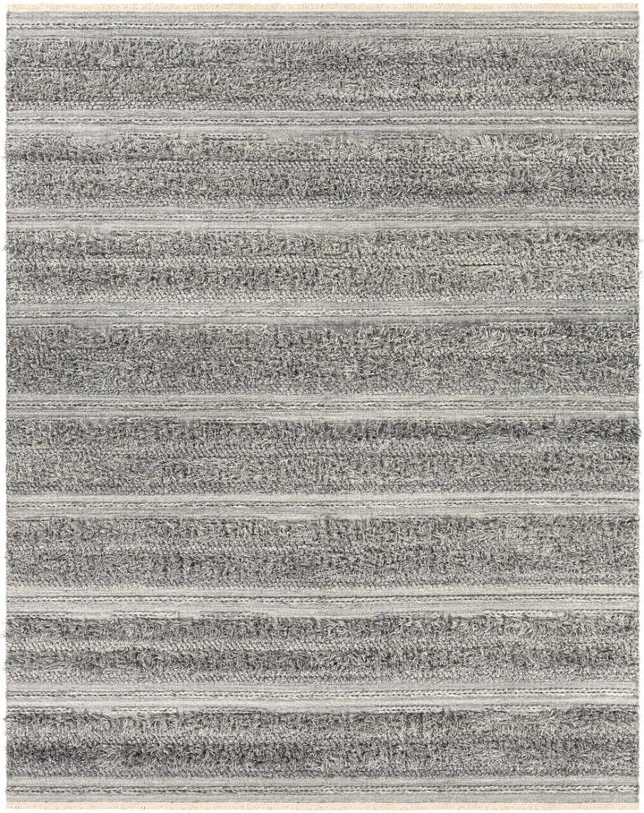 Teachey Hand Woven Gray Modern Style Area Rug - The Rug Decor