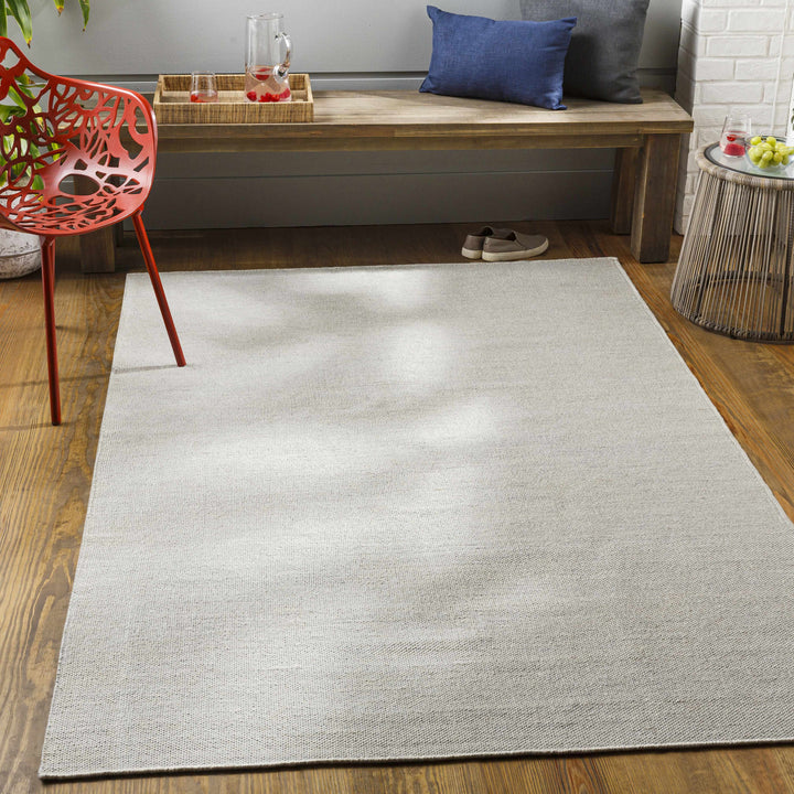 Tecoma Ivory Modern Style Hand Woven Area Rug