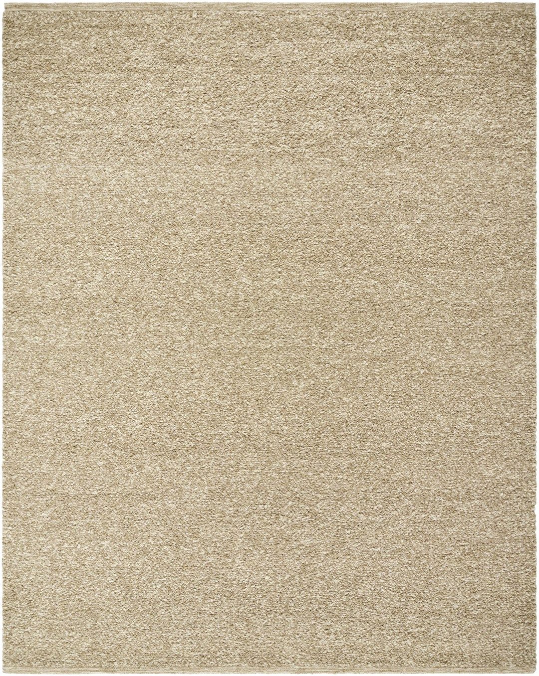 Teela Modern Solid Design Beige Hand Woven Wool Area Rug - The Rug Decor